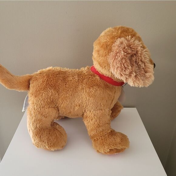 BUILD-A-BEAR Dog Stuffed Toy With Jacket & Collar Stuffed Animal #429 - Picture 11 of 13